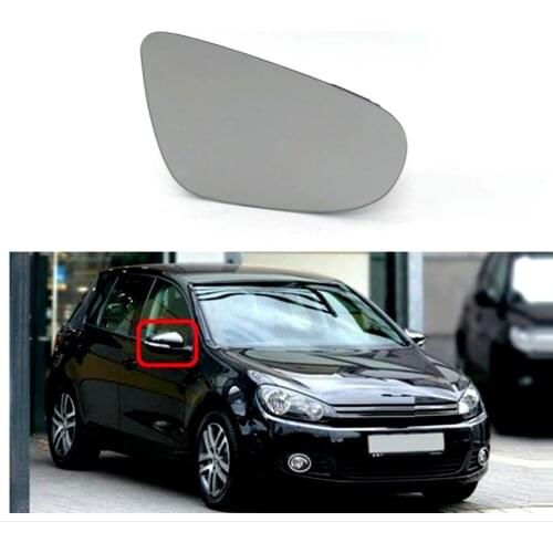 Right Side For VW Golf 6 MK6 2009 2010 2011 2012 2013 Car-styling New Door Rear Mirror Glass Heated