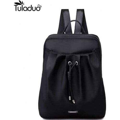 Fashion Waterproof Oxford Backpack Girls Schoolbag Casual Leisure Solid Bag High Quality Women Backpacks Mochila Feminina