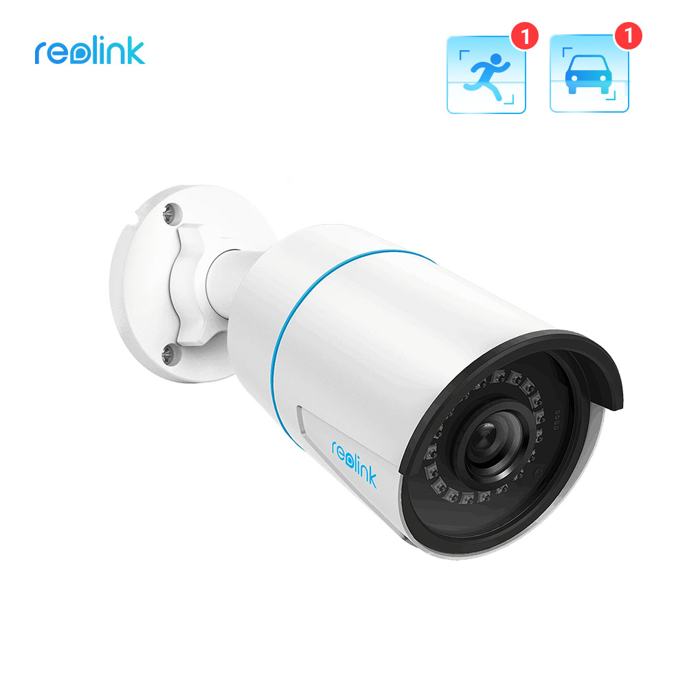 Reolink RLC-510A 5MP PoE IP Camera with Smart Human/Car Detection Outdoor Infrared Night Vision Remote Access CCTV Smart Home