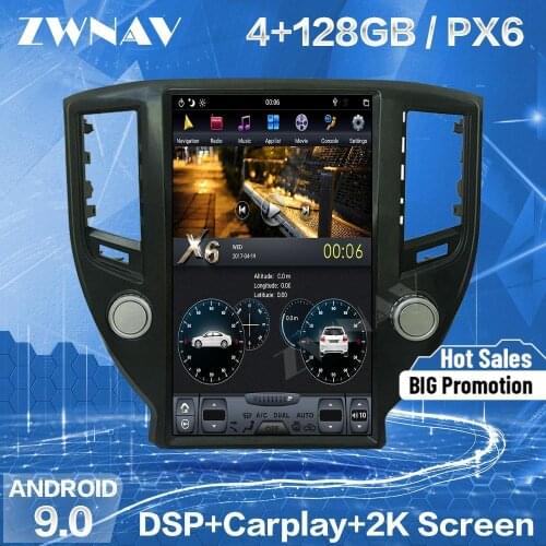 4+128G Tesla vertical screen For Toyota Crown 2014 Android 9.0 Car Multimedia Player GPS Audio NAVIGATION Radio Stereo Head Unit