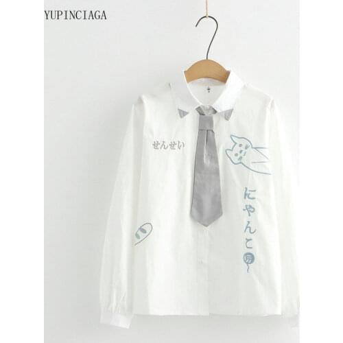 YUPINCIAGA Stand-up Collar Blouses