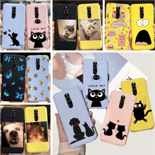 Cute Creative Animal Pattern Back Cover For Vivo Y11 2019 Case Luxuru Liquid Silicone Soft Case For Vivo Y 11 vivoY11 2019 1906