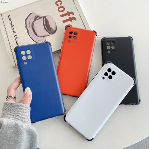 Camera Lens Protection Case For Samsung S21 Ultra Plus Candy Colors Silicone Shockproof Cover For Galaxy A42 A32 A12 5G A02S M51