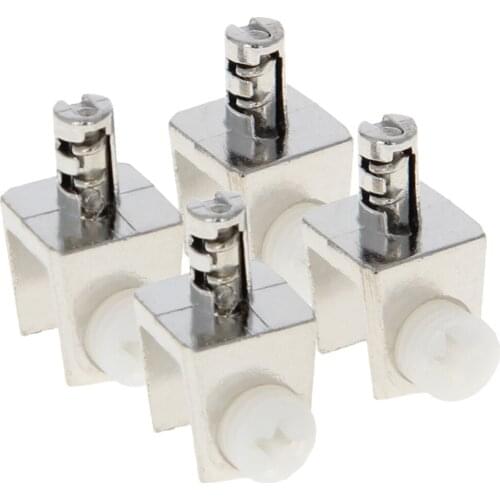 MroMax Glass Fixing Clips Zinc Alloy A1 Tip Clip/A2 Flower Clip/A3 Pinless Fish Mouth Clip/A4 Expansion Clip/A5-C103 2/4/10pcs