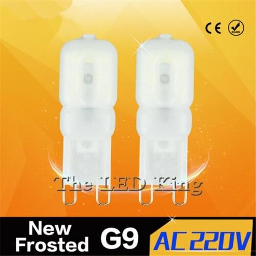 1pcs Super Bright Led G9 5W 220V Dimmable lamp Led bulb SMD 2835 14leds G9 light Replace 30w halogen lampada led light Spotlight