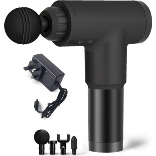 2021 New 6-Speed Handheld Massage with 4 Professional Heads for Muscle Pain Tension