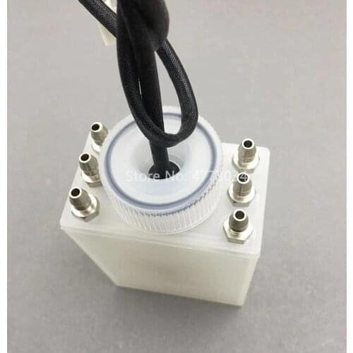 8pcs Solvent Printer Human Phaeton Infinity Allwin Ink Ciss Inkjet printer Sub Tank 6Ways for Konica seiko Solvent Printhead