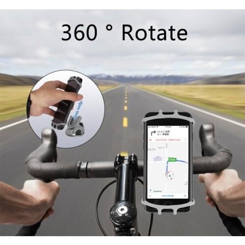 1Pcs Car Phone Holder 360 Degree Mobile Phone Standsvisor In Car Gps Navigation Bracket Motorcycle Suporte Celular Nonmagnetic