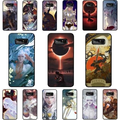 YNDFCNB Berserk Griffith Phone Case for Samsung Note 5 7 8 9 10 20 pro plus lite ultra A21 12 02