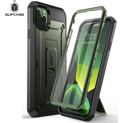 For iPhone 11 Pro Case 5.8" (2019) SUPCASE UB Pro Full-Body Rugged Holster Case Cover with Built-in Screen Protector & Kickstand