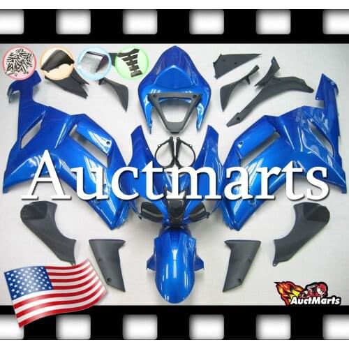For Kawasaki Ninja ZX6R 2007 2008 07 08 Injection Plastic Fairing Kit (P/N:3i21)
