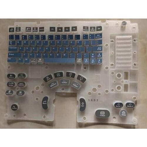 For Mindray DP50 DP-50 Ultrasound Silicone Keypad Silicone Button Membrane Silica Gel Key Board Silicon keyboard