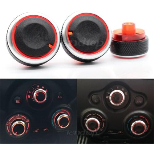 For Nissan New Sunny March Latio Almera Versa N17 K13 E12 E12 2011-2017 Air Conditioning Control AC Knobs Buttons Panel Switch