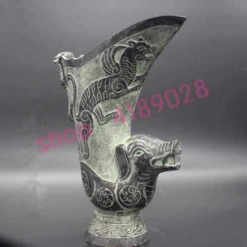 Ancient bronzes, twelve Chinese Zodiac pigs Warring States cups, antiques Collectibles