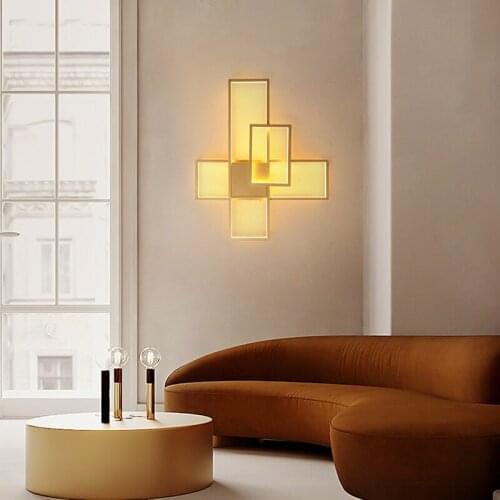 Hot Creative LED Wall Lights For Living Room Bedroom LED Indoor Wall Lamp Sconce Modern Home Lighting Wall Mounted 90-260V