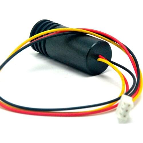 30mW 850nm Infrared IR Laser Diode DOT Module Focusable Unit DC5V 18x45mm TTL 0-15khz
