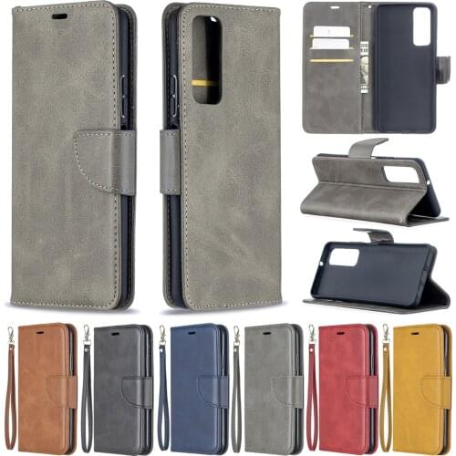 Leather Flip 3D polychromyCase For Huawei P20 P30 P40 P50 Pro Lite Psmat 2019 2020 Z Mate 30 Lite Pro Funda Cover Case