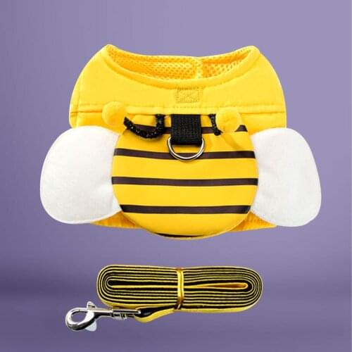 New Cat lead harness Summer Pet Vest cat chest strap mesh breathable leash