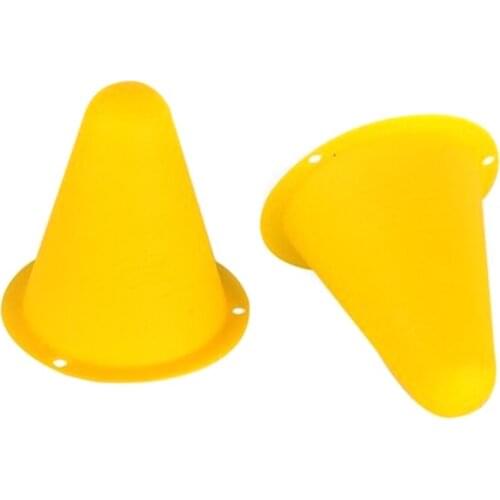 NEW 10 Pcs Soccer Training Marker Football Sign Bucket Road Cone Obstacles Roadblocks