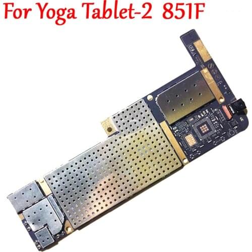 Original Tested Full Work Motherboard Logic Circuit Electronic Panel For Lenovo Yoga Tablet 2 851 Tablet2-851f 851f