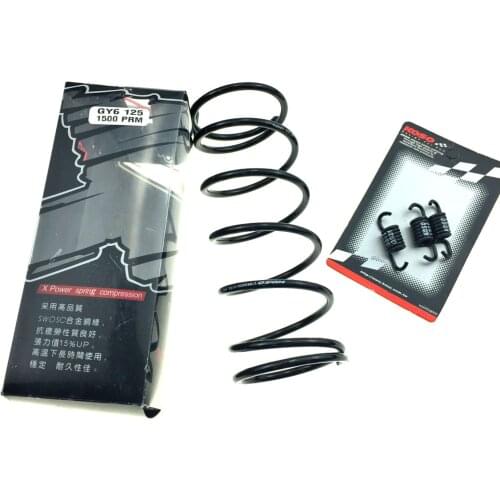 Black 2000 RPM Performance Tourque Clutch Springs for GY6 152QMI 157QMJ engine GY6 125cc 150cc Chinese 139qmb scooters ATV