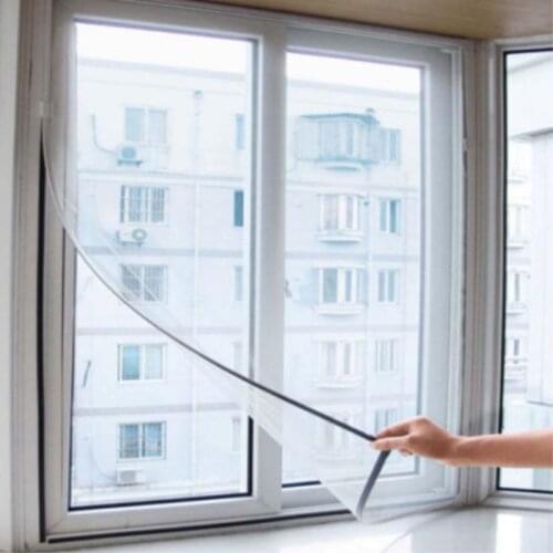 Removable Large Window Screen Mesh Net Insect Fly Bug Mosquito Moth Door Net Window Screens