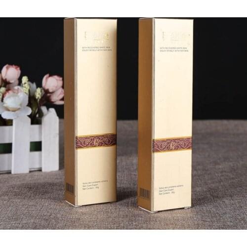 UV Protected Matte Lamination foldable 15ml bottle paper box,fancy design paper cardboard packaging boxes ---DH10945