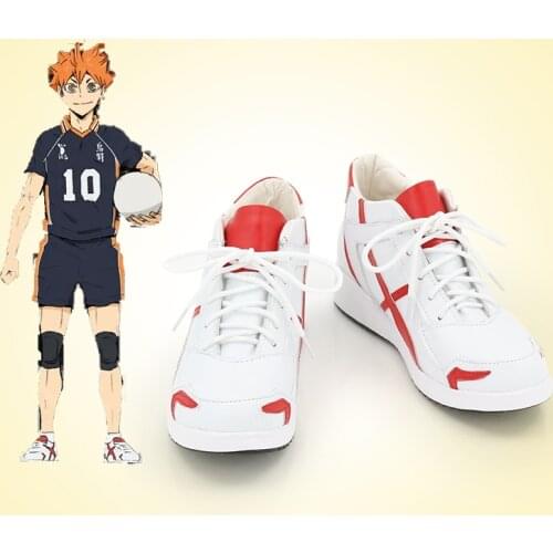 Japanese Anime Hot Haikyuu!! Cosplay Shoes Shoyo Hinata Cos Women/Men Running Male/Female Lolita Sports High Top Sneakers