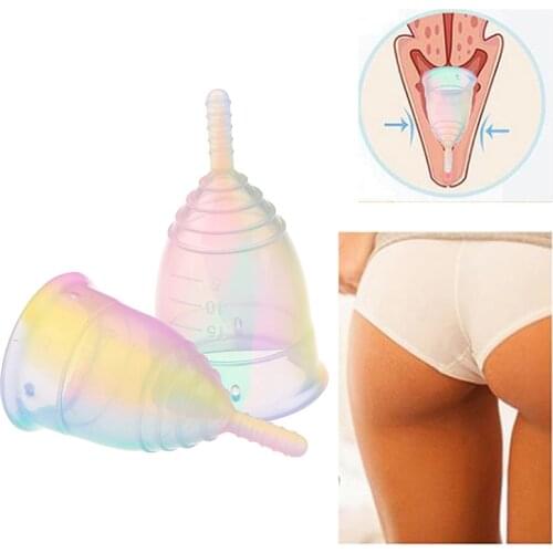 Women Cup Medical Grade Silicone Menstrual Cup Feminine Hygiene Copa Menstrual Lady Cup Health Care Period Cup