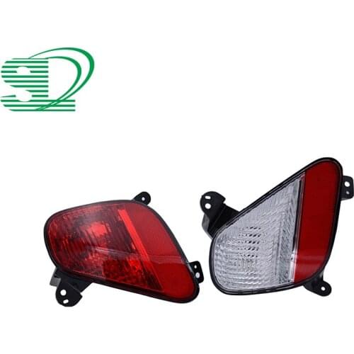 1Pair Left/Right Tail Rear Bumper Light Rear Fog Lamps Fit For Mitsubishi Eclipse Cross 2018-2019