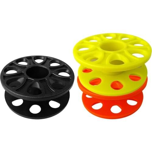 3Pcs/Pack Lightweight Plastic Scuba Diving Finger Dive Spool Compact Guide Line Reel Diver Accessories