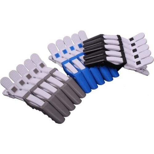 5Pcs New Pro Salon Hairdressing Partition Hair ClipsTools Hairdresser Hair Clip For Hair Styling