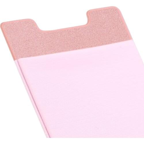 649D Adhesive Sticker Mobile Phone Back Cards Wallet Credit ID Card Holder Pocket