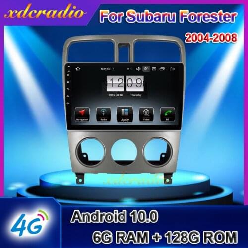 Xdcradio 9 Inch Touch Screen Android 10.0 Car Radio For Subaru Forester DVD Multimedia Player GPS Navigation 6+128G Carplay 4G