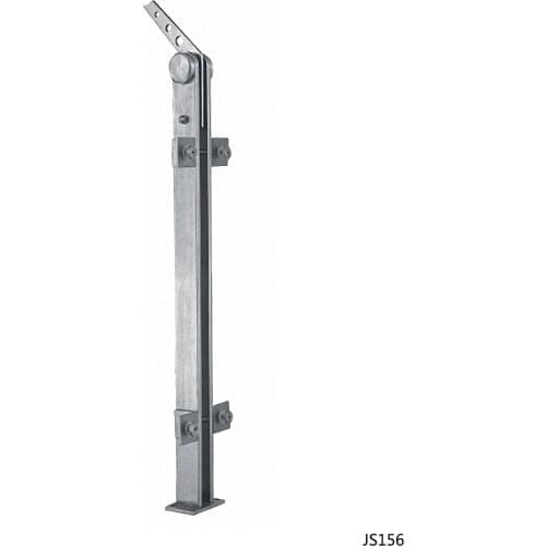 Freeshipping 950mm JS156 Column Customade Floor Mount Newel Handrail Armrest Post Pillar Pole for Staircase