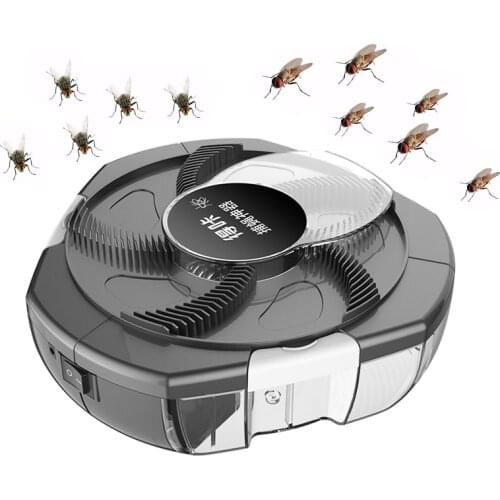 Newest Charging Electric Flycatcher Pest Fly Traps Catcher Automatic Flycatcher Repeller Catcher Capture Insect Pest Reject