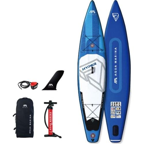 HYPER - 3.5m / 15cm Inflatable Sand Up SUP Paddle Touring Board with Carry Backpack / Air Pump / Fin / Safety Rope