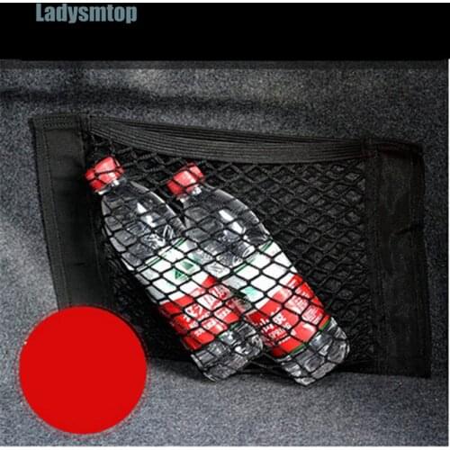 Ladysmtop Car Trunk Seat Net bag Pocket Case For BMW 1 2 3 4 5 6 7 series X1 X3 X4 X5 X6 F10 F30 F31 F32 F35 E46 E90 F07