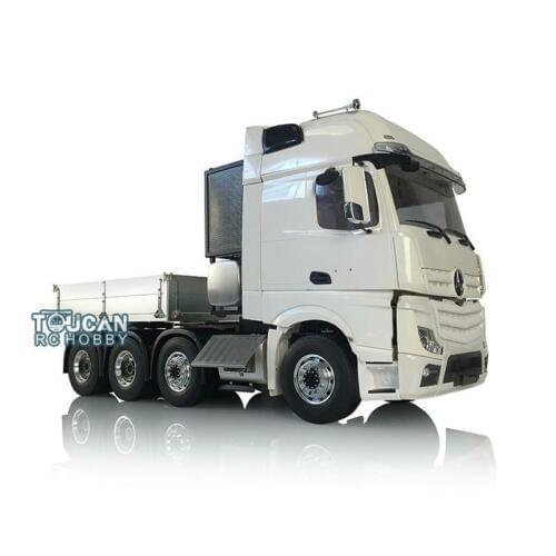 LESU 1/14 RC Tractor Truck Metal Chassis Car Hopper Motor Hercul Arco Cabin THZH0710-SMT4