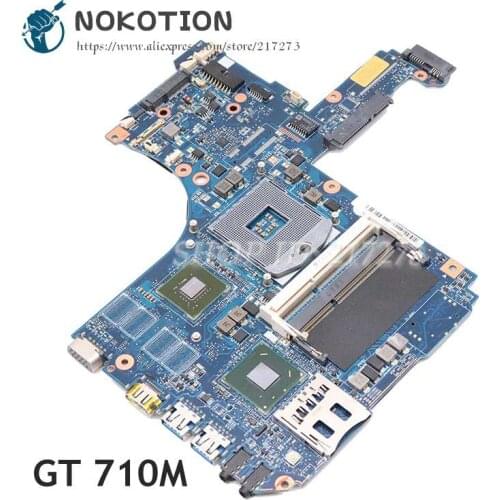NOKOTION For Toshiba Satellite L50 L50-A Laptop Motherboard HM76 DDR3 GT710M Video Card H000055960 VGFG MB REV 2.1