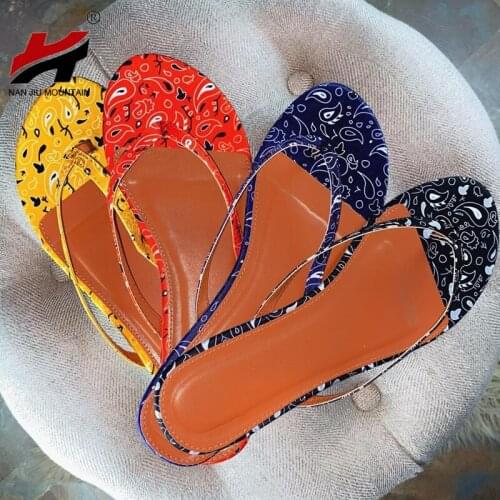 NAN JIU MOUNTAIN 2020 Womens Shoes Outdoor Beach Slippers Summer Flat Sandals Toe Fashion Comfortable Sexy Plus Size 42