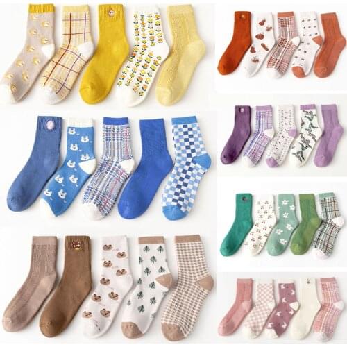 New All-match Socks Women Autumn and Winter Tube Womens Socks Wholesale Solid Color Ladies Thick Warm Snow Towel Socks Long