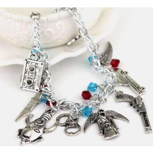 Charm Vintage Movie Supernatural Bracelets Fashion Women Jewelry Multilayer Dean Sam Davils Winchester Gifts Souvenir