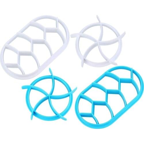 Bread Dough Press Mold Set Baking Bread Rolls Mold Pastry Cutters Round and Oval Shape DIY Bread Press Mold for Baking