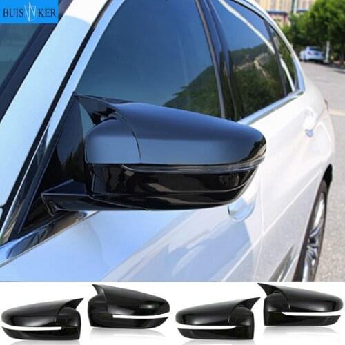 Car Styling Door Side Rearview Mirror Decoration Shell Sticker Cover frame Trim For BMW 3 Series G20 G28 330i 320 2019 2020