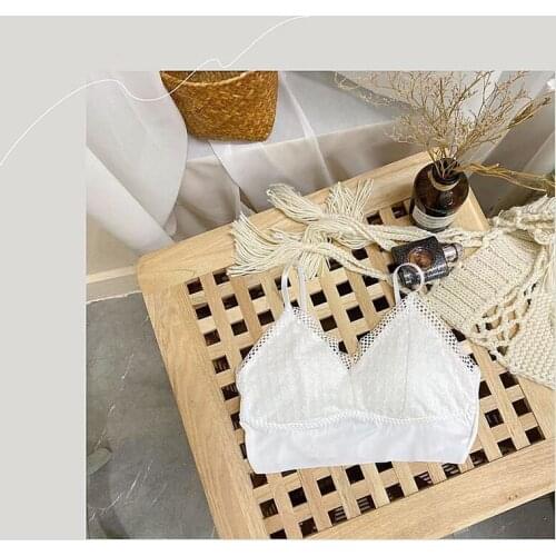 WYS.JL Women Tank Crop Top Seamless Underwear Female Crop Tops Sexy Lingerie Intimates Fashion With Removable Padded Camisole