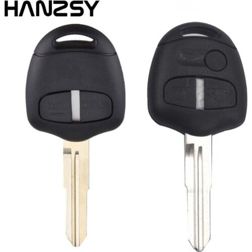 2/3 Button Remote Car key shell Cover Fob for Mitsubishi Lancer Evolution Grandis Outlander Replacement car Key Case Right blade