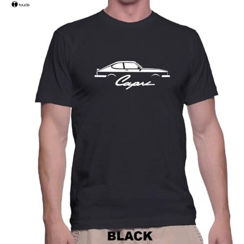 2019 Short Sleeve Cotton Man Clothing Retro American Car Capri MK3 Classic Vintage Car Men and Women Multiple Color T Shirts