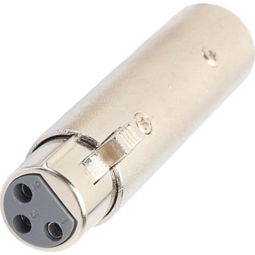 3 PIN Stereo Male To Female Jack Audio Plug Connector/Coupler/Adapter