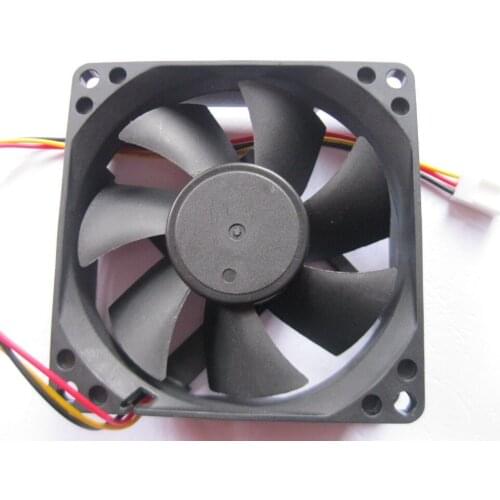 4 Pcs Brushless DC Cooling Fan 7 Blade 8025S 24V 80x80x25mm 3 pin